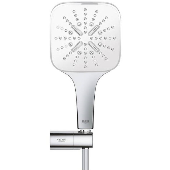 Душевой гарнитур Grohe Rainshower SmartActive 26588LS0 Белая луна Хром