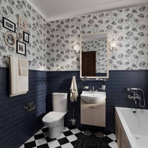 Стеклянная настенная мыльница Iddis Retro RETSSG0i42 Белая