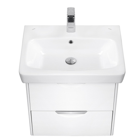 Тумба под раковину Aquaton Сильва 54 1A211801SIW70 Дуб полярный Тумба под раковину Aquaton Сильва 54 1A211801SIW70 Дуб полярный