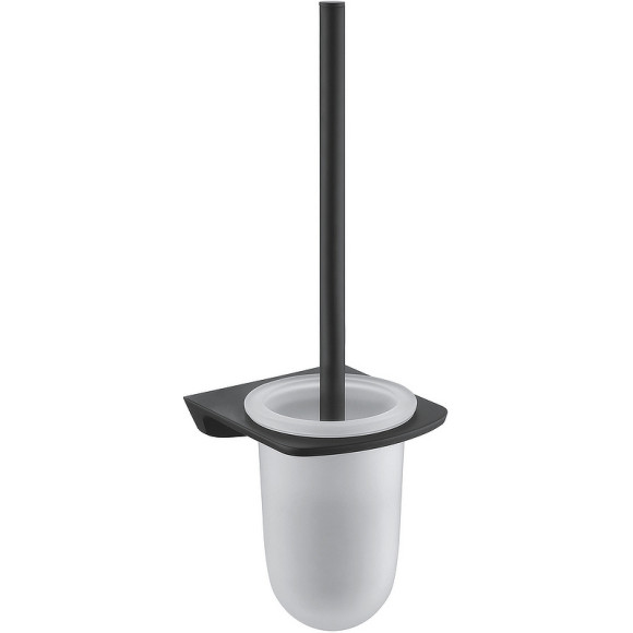 Ершик для унитаза WasserKRAFT Elbе K-7227 Черный матовый