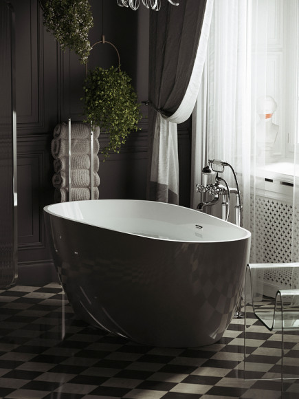 Акриловая ванна Sancos Avocado 170x80 FB18 без гидромассажа Акриловая ванна Sancos Avocado 170x80 FB18 без гидромассажа