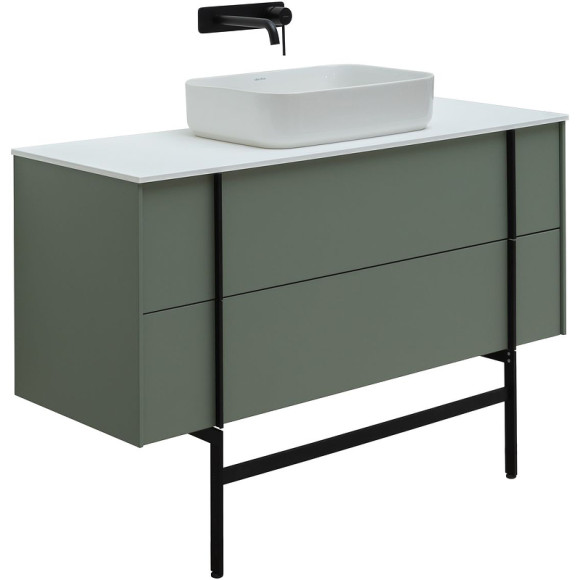 Тумба под раковину Allen Brau Reality 120 1.32008.CGM подвесная Олива матовая Тумба под раковину Allen Brau Reality 120 1.32008.CGM подвесная Олива матовая