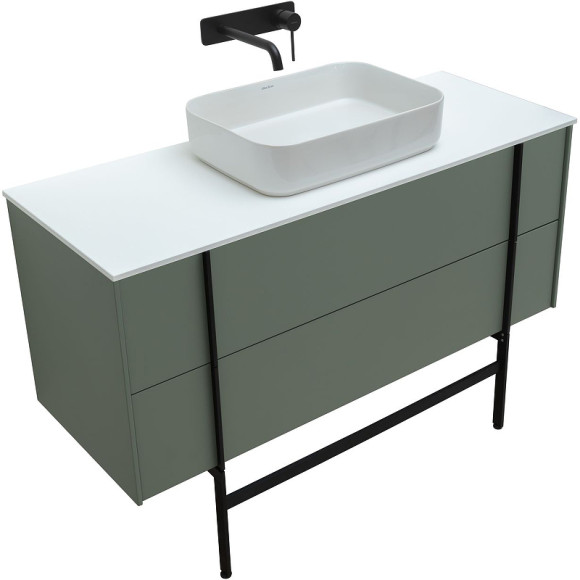 Тумба под раковину Allen Brau Reality 120 1.32008.CGM подвесная Олива матовая Тумба под раковину Allen Brau Reality 120 1.32008.CGM подвесная Олива матовая