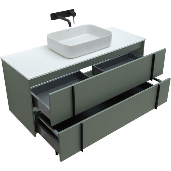 Тумба под раковину Allen Brau Reality 120 1.32008.CGM подвесная Олива матовая Тумба под раковину Allen Brau Reality 120 1.32008.CGM подвесная Олива матовая