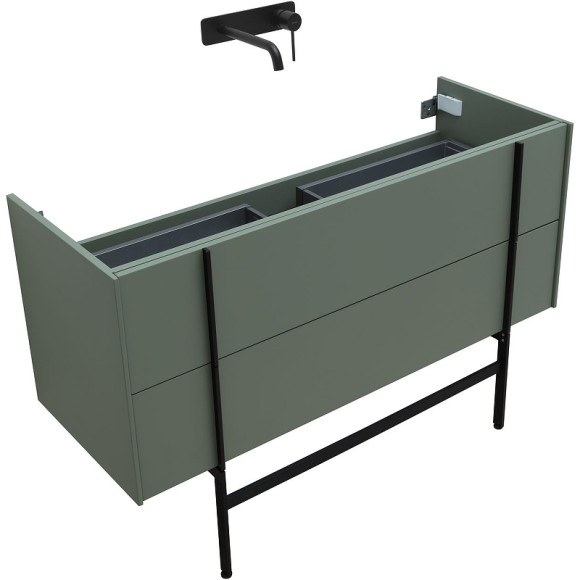 Тумба под раковину Allen Brau Reality 120 1.32008.CGM подвесная Олива матовая Тумба под раковину Allen Brau Reality 120 1.32008.CGM подвесная Олива матовая