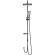 Душевая система Swedbe Hermes 5103B Черная матовая Душевая система Swedbe Hermes 5103B Черная матовая