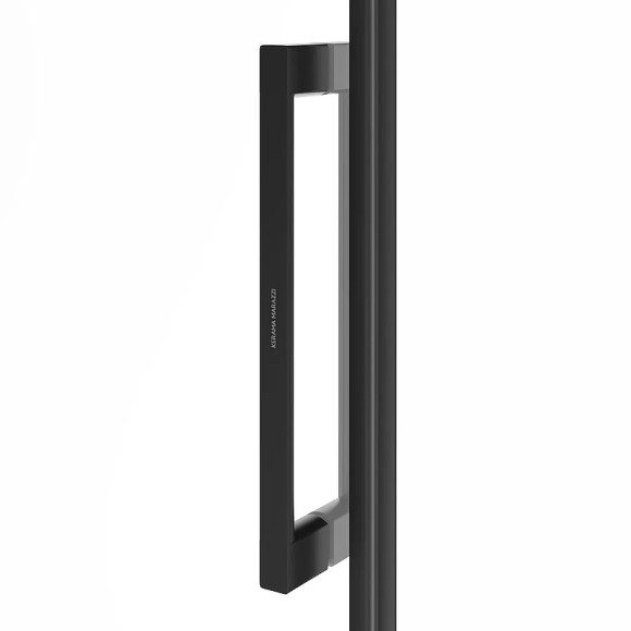 Душевая дверь Kerama Marazzi Cristallo 120 CT.120.SD.BLK.M профиль Черный матовый стекло прозрачное Душевая дверь Kerama Marazzi Cristallo 120 CT.120.SD.BLK.M профиль Черный матовый стекло прозрачное