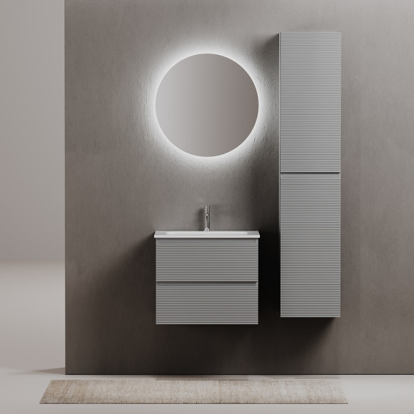 Тумба под раковину Sancos Folk 60 FL60ES подвесная Ergraut soft