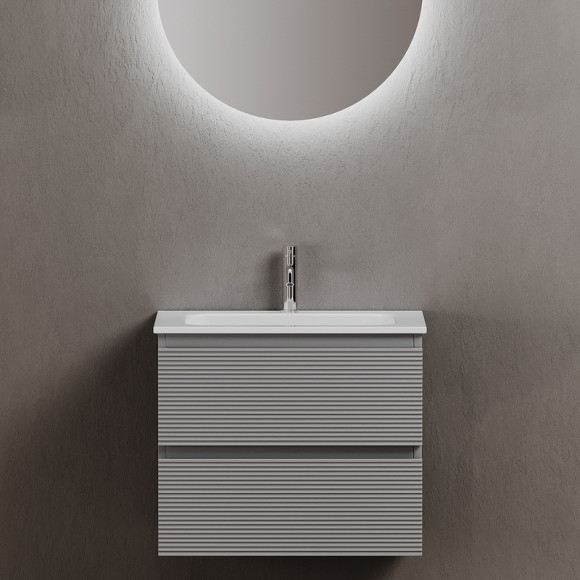 Тумба под раковину Sancos Folk 60 FL60ES подвесная Ergraut soft