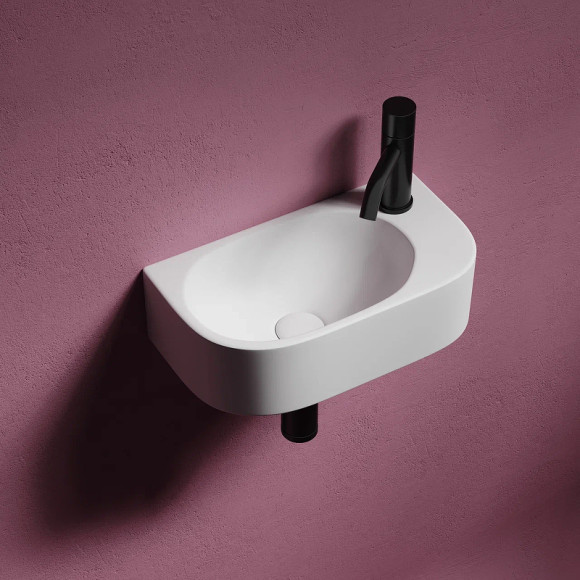 Раковина Ceramicanova Element 41 L CN6066L Белая Раковина Ceramicanova Element 41 L CN6066L Белая