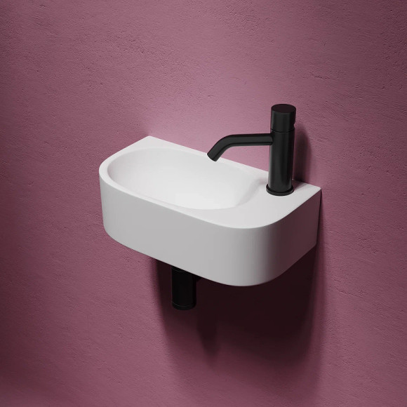 Раковина Ceramicanova Element 41 L CN6066L Белая Раковина Ceramicanova Element 41 L CN6066L Белая