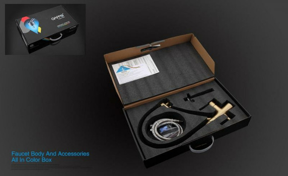 Смеситель для кухни Gappo G4398-1 Бронза Черный Смеситель для кухни Gappo G4398-1 Бронза Черный