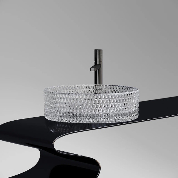 Раковина-чаша Ceramicanova Cristal 36 CN6062 Прозрачная