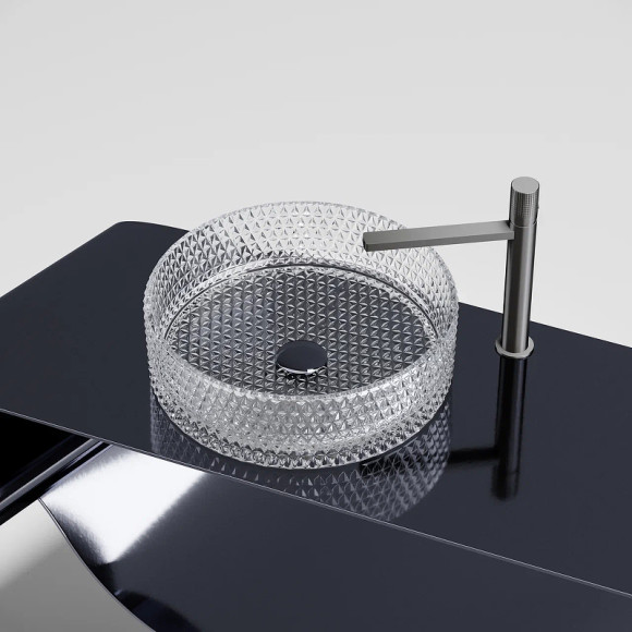 Раковина-чаша Ceramicanova Cristal 36 CN6062 Прозрачная