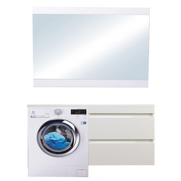 Тумба под раковину Style Line Даллас 150 СС-00002304 подвесная Белый глянец Тумба под раковину Style Line Даллас 150 СС-00002304 подвесная Белый глянец