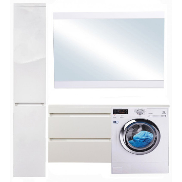 Тумба под раковину Style Line Даллас 150 СС-00002304 подвесная Белый глянец Тумба под раковину Style Line Даллас 150 СС-00002304 подвесная Белый глянец