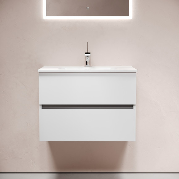 Тумба под раковину Sancos Urban 70 UR70W подвесная Белый глянец Тумба под раковину Sancos Urban 70 UR70W подвесная Белый глянец