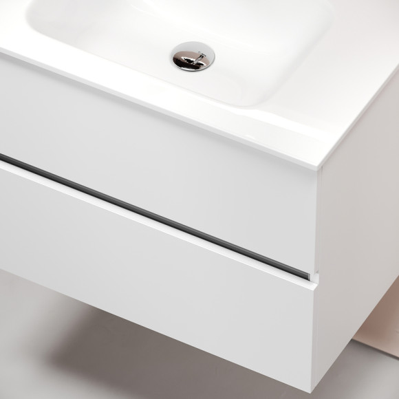 Тумба под раковину Sancos Urban 70 UR70W подвесная Белый глянец Тумба под раковину Sancos Urban 70 UR70W подвесная Белый глянец