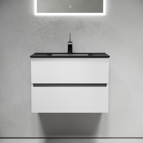 Тумба под раковину Sancos Urban 70 UR70W подвесная Белый глянец Тумба под раковину Sancos Urban 70 UR70W подвесная Белый глянец