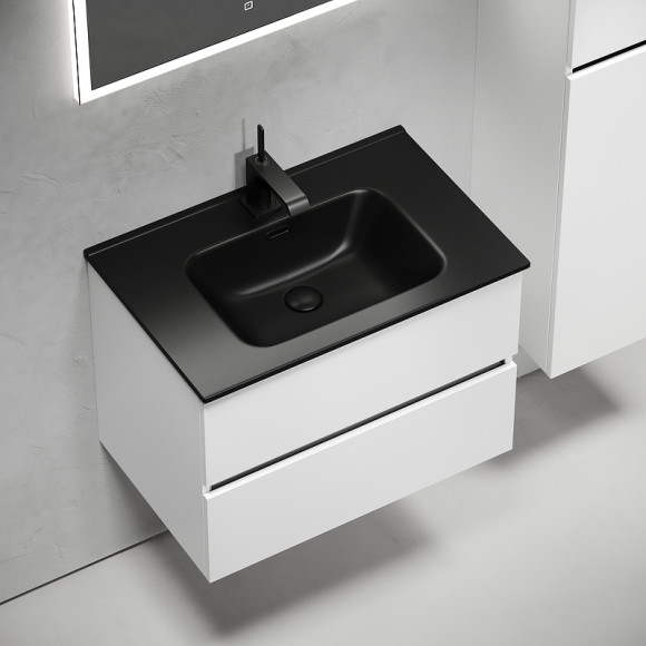 Тумба под раковину Sancos Urban 70 UR70W подвесная Белый глянец Тумба под раковину Sancos Urban 70 UR70W подвесная Белый глянец