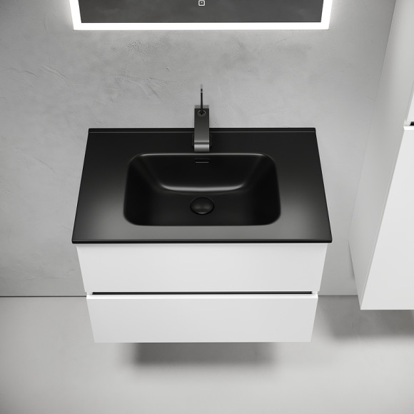 Тумба под раковину Sancos Urban 70 UR70W подвесная Белый глянец Тумба под раковину Sancos Urban 70 UR70W подвесная Белый глянец