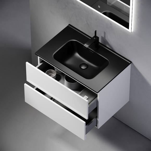 Тумба под раковину Sancos Urban 70 UR70W подвесная Белый глянец Тумба под раковину Sancos Urban 70 UR70W подвесная Белый глянец