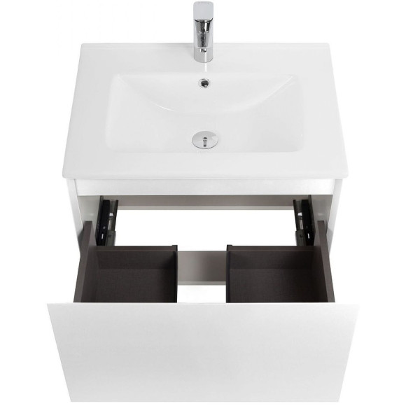 Тумба под раковину Art&Max Latina 60 AM-Latina-600-1C-SO-BM подвесная Белая матовая