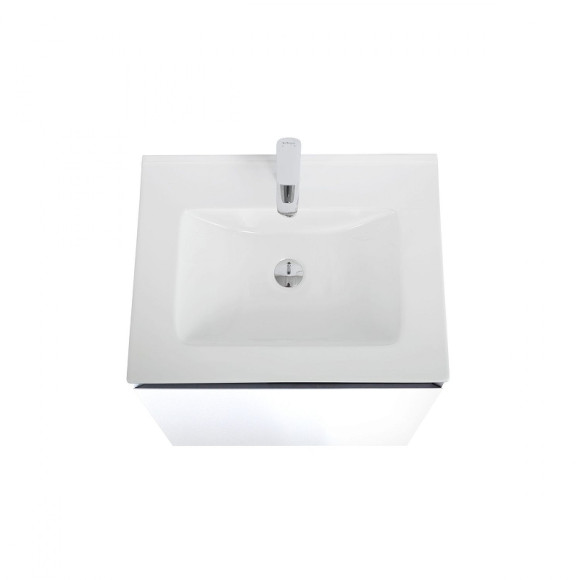 Тумба под раковину Art&Max Latina 60 AM-Latina-600-1C-SO-BM подвесная Белая матовая