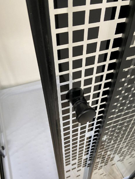 Душевой уголок Niagara Eco 120х80 NG-012-14Q Black профиль Черный стекло с рисунком Душевой уголок Niagara Eco 120х80 NG-012-14Q Black профиль Черный стекло с рисунком