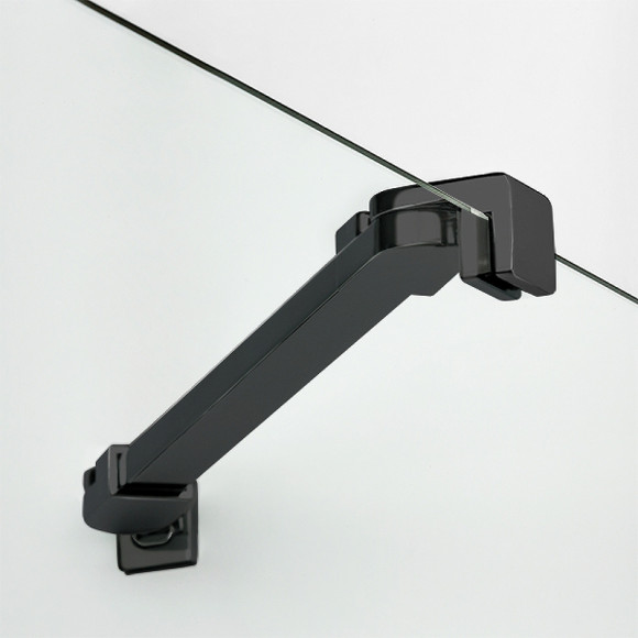 Душевой уголок New Trendy New Soleo Black 100х80 R D-0240A/D-0114B профиль Черный стекло прозрачное Душевой уголок New Trendy New Soleo Black 100х80 R D-0240A/D-0114B профиль Черный стекло прозрачное