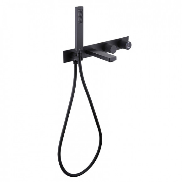 Смеситель для ванны Abber Rund AF8730B Черный матовый Смеситель для ванны Abber Rund AF8730B Черный матовый