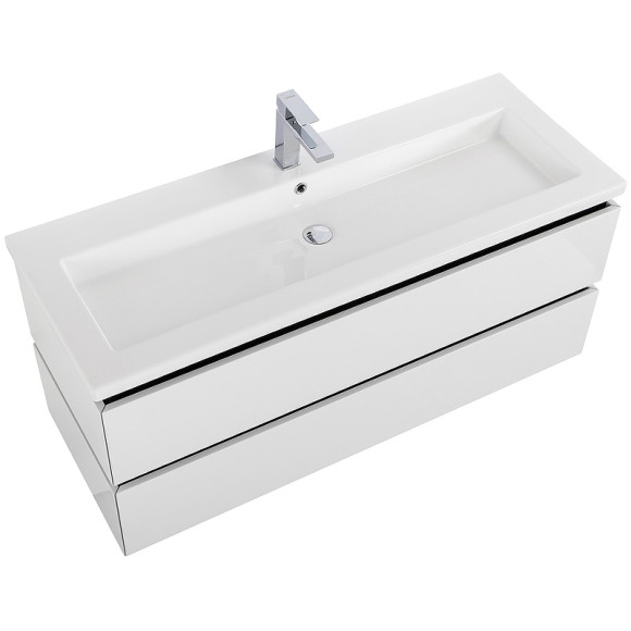 Тумба под раковину Cezares Plane 120 PLANE-1200-2C-SO-BL подвесная Bianco Lucido Тумба под раковину Cezares Plane 120 PLANE-1200-2C-SO-BL подвесная Bianco Lucido