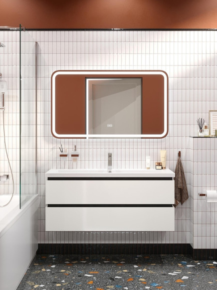 Тумба под раковину Cezares Plane 120 PLANE-1200-2C-SO-BL подвесная Bianco Lucido Тумба под раковину Cezares Plane 120 PLANE-1200-2C-SO-BL подвесная Bianco Lucido