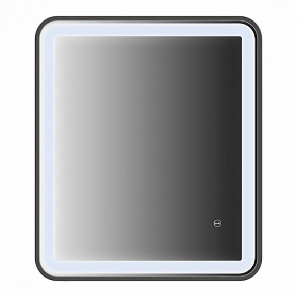 Зеркало Iddis Cloud 60 с подсветкой Черный матовый Зеркало Iddis Cloud 60 с подсветкой Черный матовый