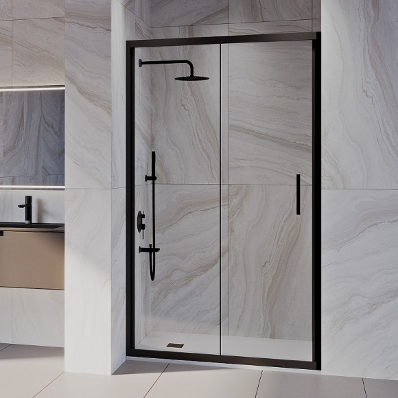 Душевая дверь RGW Passage PA-21B 80 06082108-14 профиль Черный стекло прозрачное Душевая дверь RGW Passage PA-21B 80 06082108-14 профиль Черный стекло прозрачное