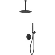 Душевая система Whitecross Y black YSET12BL Черная матовая