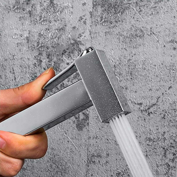 Гигиенический душ со смесителем Gappo G7207-40 с термостатом Хром Гигиенический душ со смесителем Gappo G7207-40 с термостатом Хром