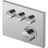 Смеситель для душа WasserKRAFT Dinkel 5858 Thermo с термостатом Хром