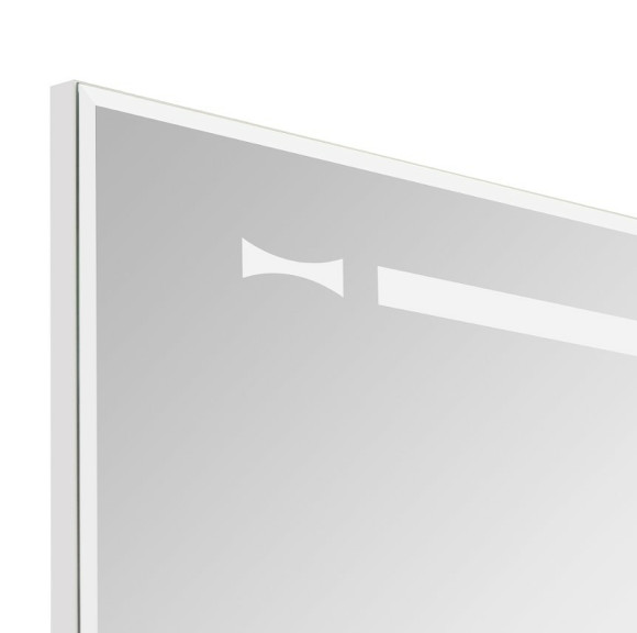 Зеркало со шкафом Aquaton Диор 120 R 1A110702DR01R с подсветкой с подогревом Белое