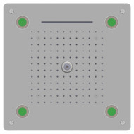 Верхний душ RGW Shower Panels SP-73 21140273-01 Хром