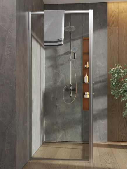 Душевой уголок Orange 120x80 E23-12080TCR профиль Хром стекло прозрачное Душевой уголок Orange 120x80 E23-12080TCR профиль Хром стекло прозрачное