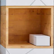 Ниша для пенала Бриклаер Кристалл 35 4627125415852 Дуб Бунратти Ниша для пенала Бриклаер Кристалл 35 4627125415852 Дуб Бунратти