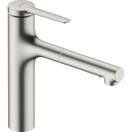 Смеситель для кухни Hansgrohe Zesis M33 160 74804800 Сталь Смеситель для кухни Hansgrohe Zesis M33 160 74804800 Сталь