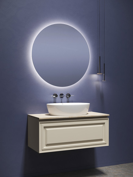 Тумба под раковину Sancos Very 100 VR100CE подвесная Beige Soft