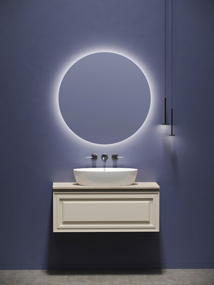 Тумба под раковину Sancos Very 100 VR100CE подвесная Beige Soft