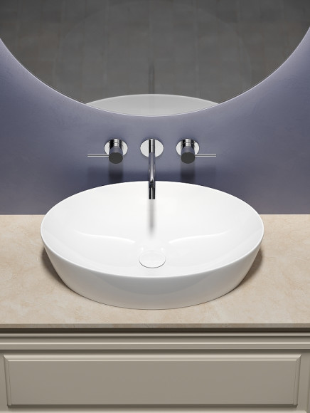 Тумба под раковину Sancos Very 100 VR100CE подвесная Beige Soft