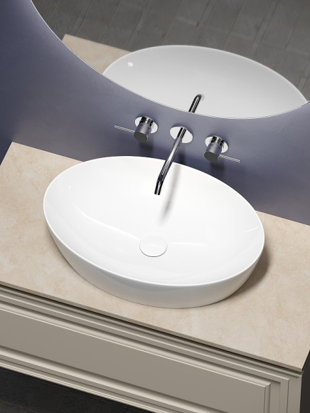 Тумба под раковину Sancos Very 100 VR100CE подвесная Beige Soft