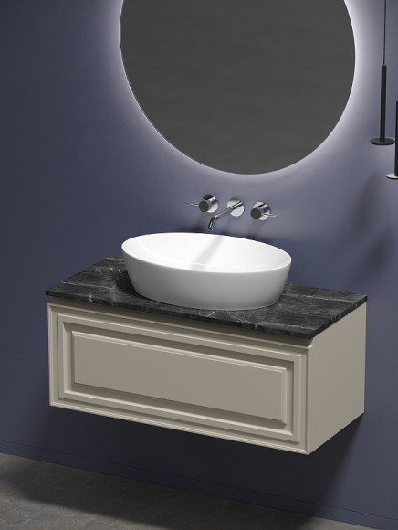 Тумба под раковину Sancos Very 100 VR100CE подвесная Beige Soft