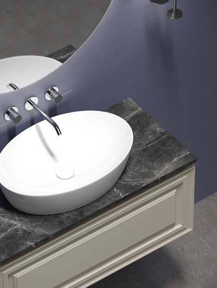 Тумба под раковину Sancos Very 100 VR100CE подвесная Beige Soft