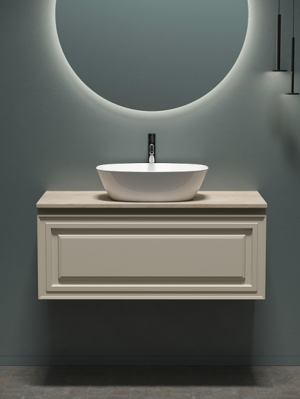 Тумба под раковину Sancos Very 100 VR100CE подвесная Beige Soft